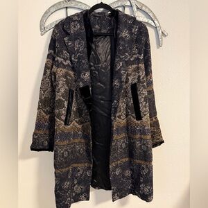 Annette Goertz Patterned Trench Coat